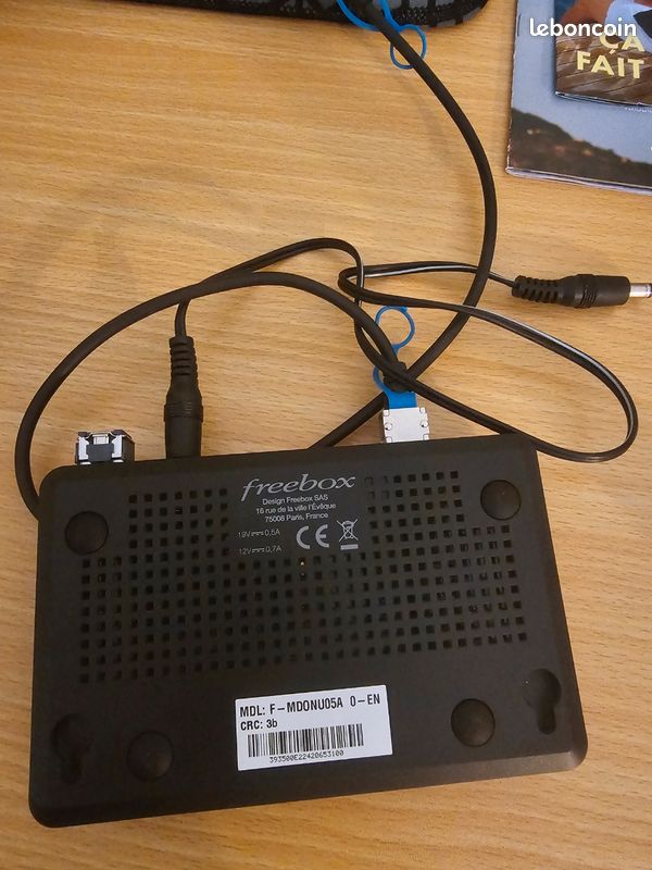 Boîtier ONU convertisseur fibre Free Box+module SFP Freebox (image 3)