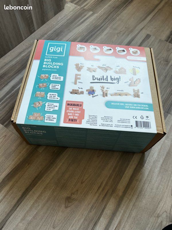 Jeu de construction neuf 3+ Gigi Blocks Briques géantes (image 3)
