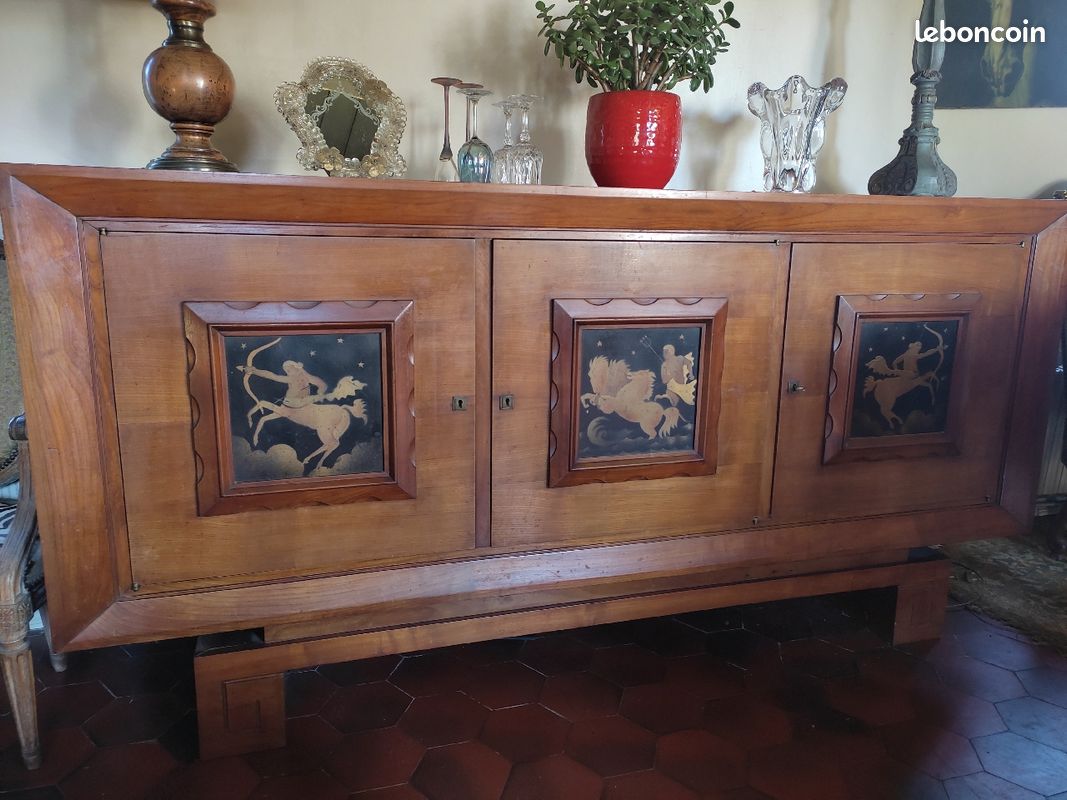 Buffet art déco en merisier (image 1)