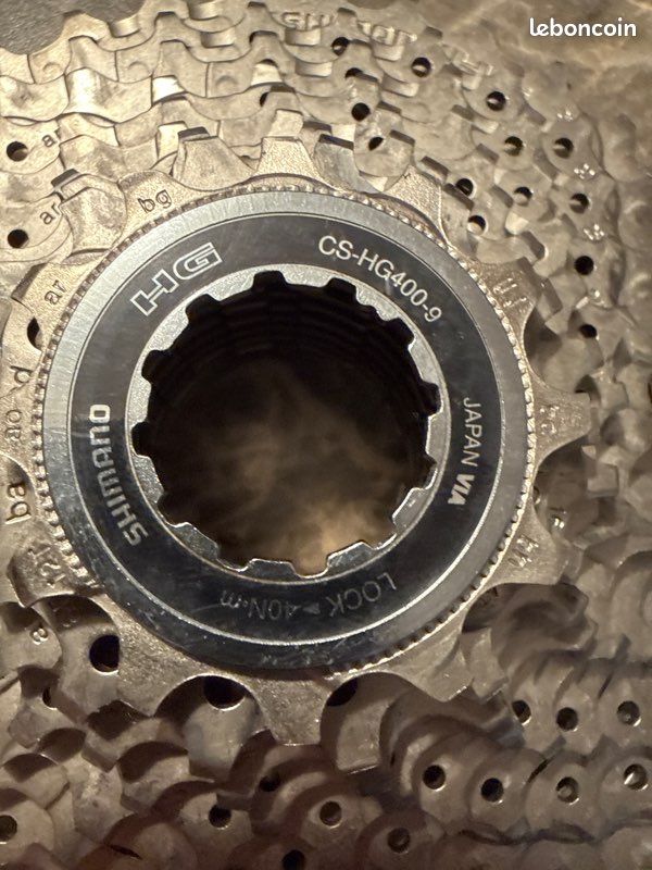 Pièces de vélo rétro neuves dans leur boîte NOS cassette Shimano HG90