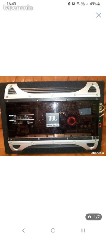 Ampli JBL GTO 75.4 + Caisson de basses Coustic (image 1)