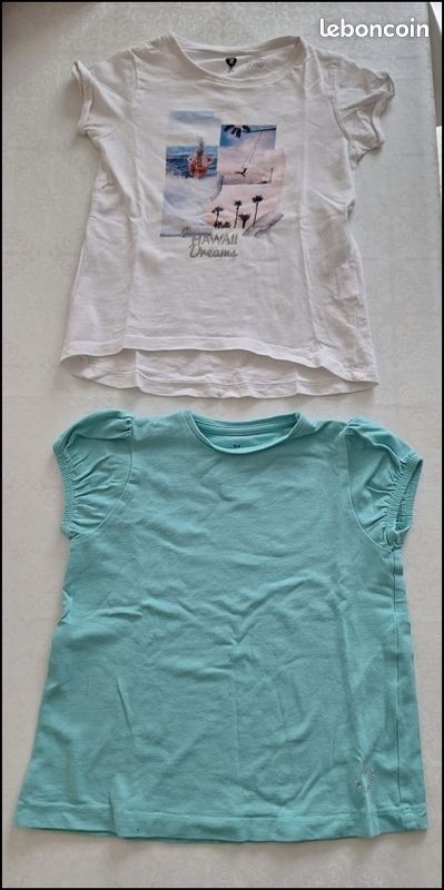 Lot de 2 Tshirts - 3 ans (image 1)