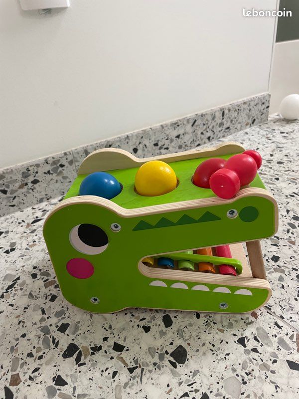 Xylophone crocodile musical motricité (image 1)