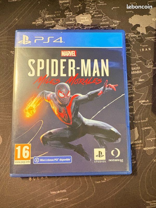 Vend jeu ps5 Spiderman miles morales (image 1)