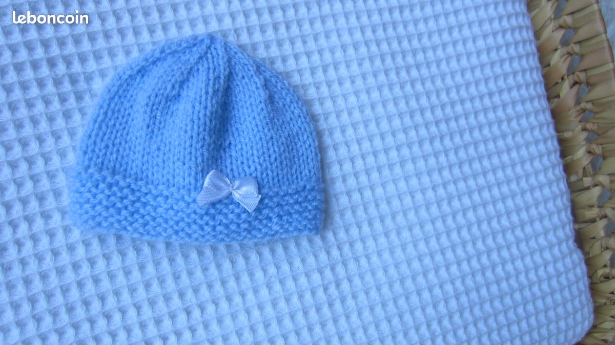 Vetement poupée : Bonnet pour poupée 30 cm (image 3)