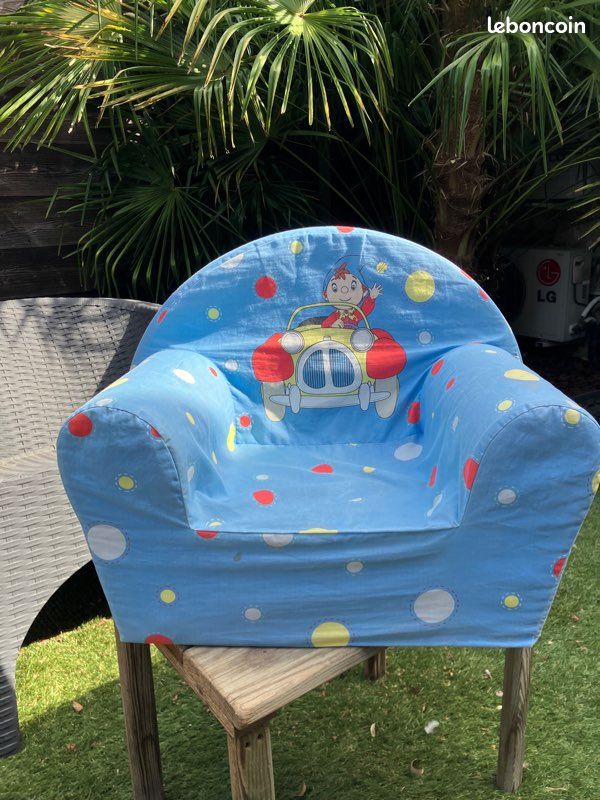 Siège pour enfants en mousse et tissus (image 1)