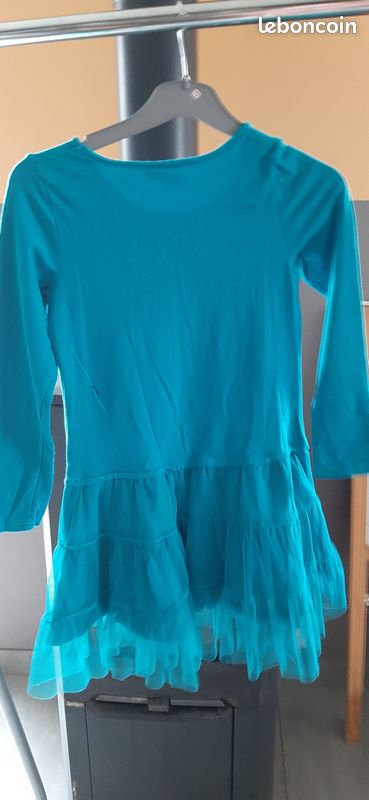Robe Elsa reine des neiges bleu 10ans (image 1)