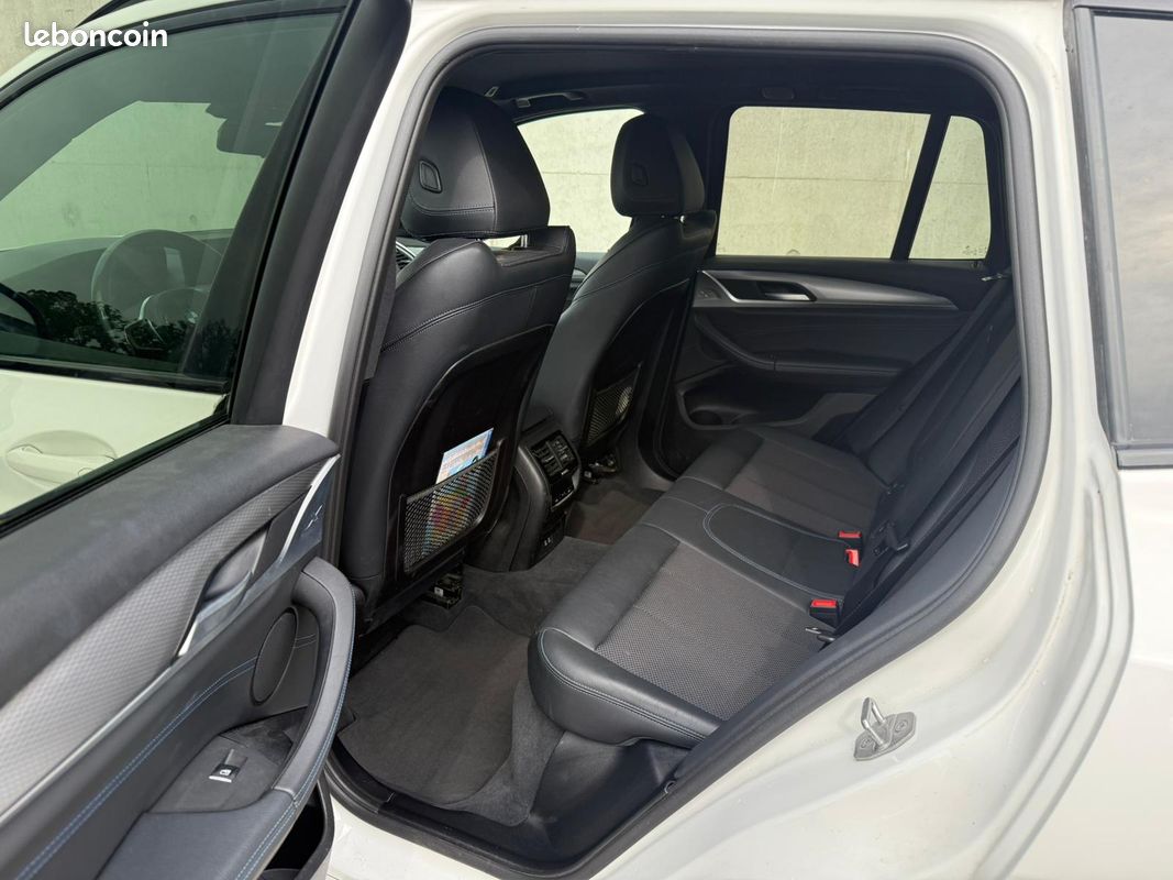 BMW X3 ( G01 ) 30e XDRIVE Msport 2.0 292ch BVA 8 / LED / CARPLAY / COCKPIT / SIEGES CHAUFFANTS / GARANTIE 12Mois (image 10)