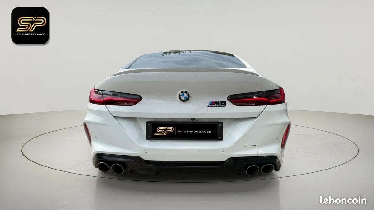 BMW M8 Competition xDrive Gran Coupé * 625 ch * B&W * HUD * Carbone * Laser (image 5)