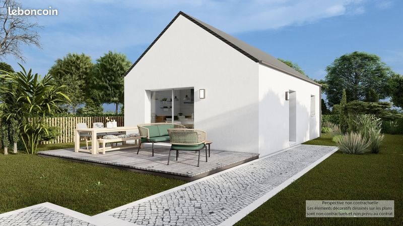 Maison 3 pièces 44 m² · à Cherrueix · 44 m² · 149 500 €