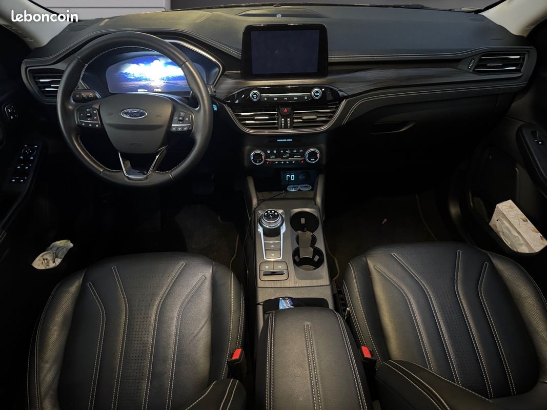 FORD KUGA 2.5 DURATEC 190 FLEXIFUEL FHEV VIGNALE POWERSHIFT Caméra de Recul I-Cockpit Garantie 12 mois (image 2)