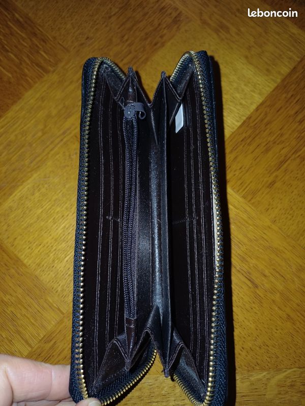 Porte feuille Rodier noir (image 2)
