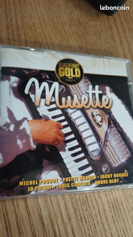 Double CD musette serie Gold.Yvette Horner André Blot Jo Privat... (image 1)
