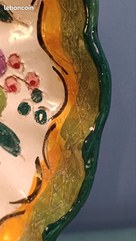 Assiette murale floral (image 4)