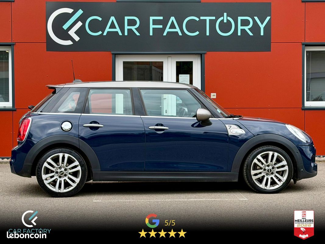 MINI COOPER S Seven 2.0 192 Pack Connected Cuir Cross Punch Tête Haute Garantie 1an (image 3)