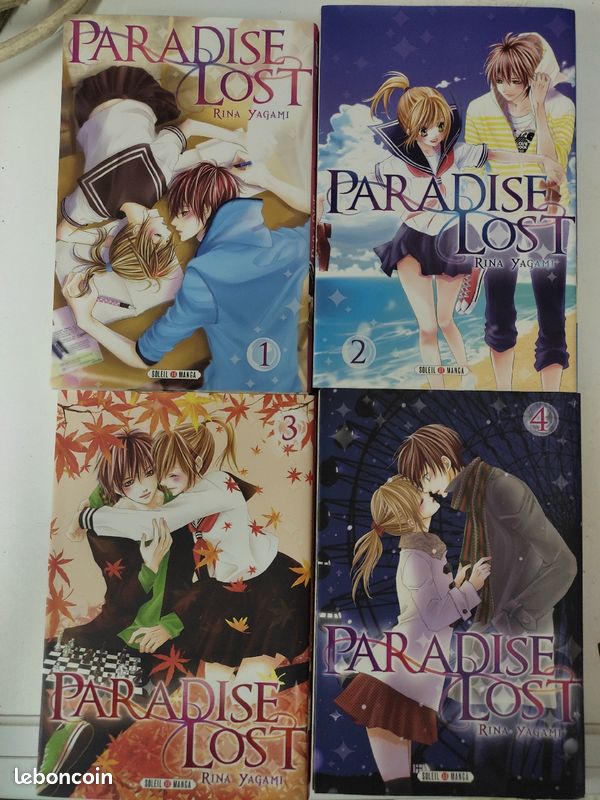 Mange Shojo paradise Lost tome 1 a 4 (image 1)