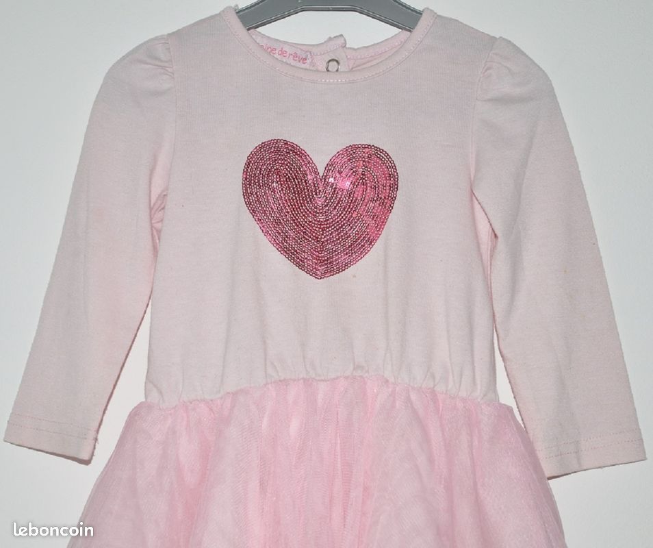 Robe tutu rose - Graine de Rêve - T. 18 mois (image 3)