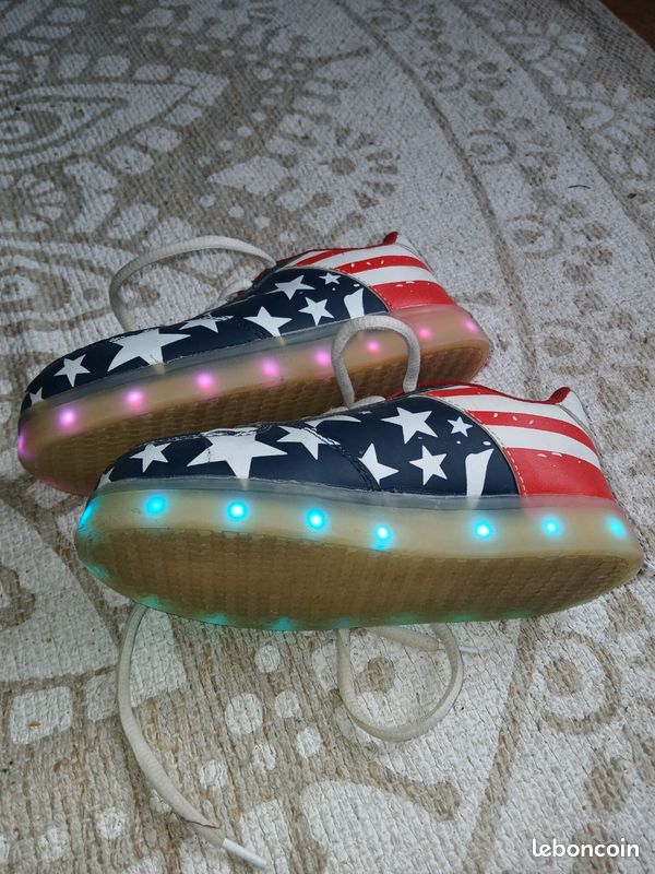 Baskets semelles lumineuses (image 3)