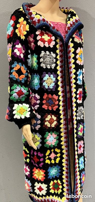 Veste granny crochet Vêtements