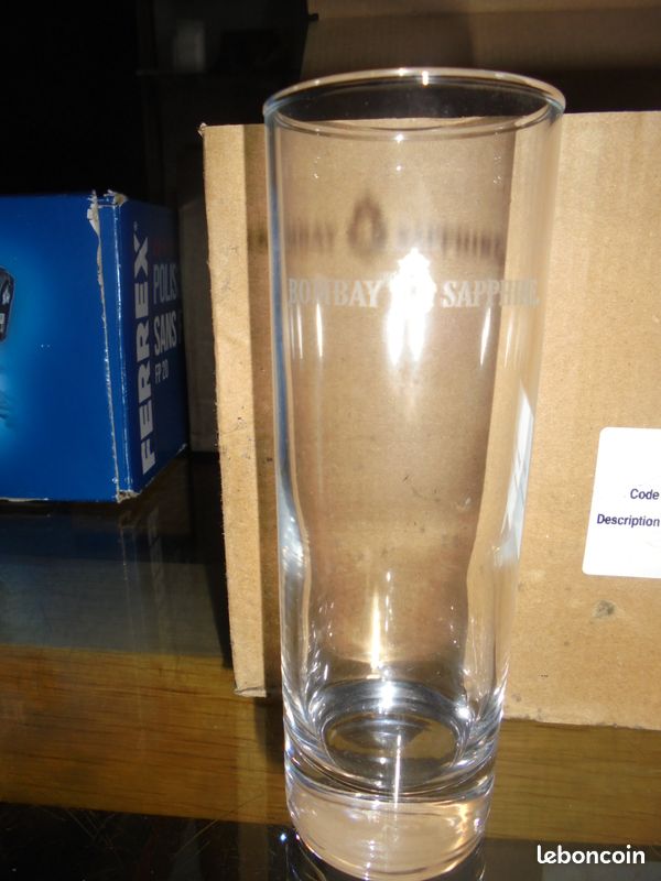 Lot De 6 Verres Tube 22cl - Verres à Vodka Sobieski Neufs