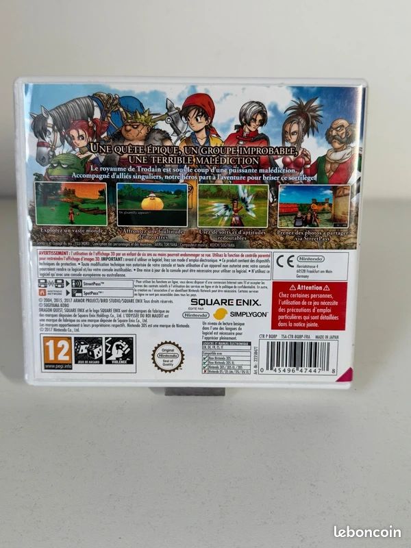 Jeu Nintendo 3DS Dragon Quest VIII L'odyssée du roi maudit