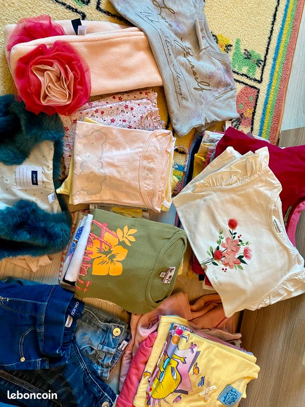 Lot Vêtements fille 4/5/6 ans (image 7)