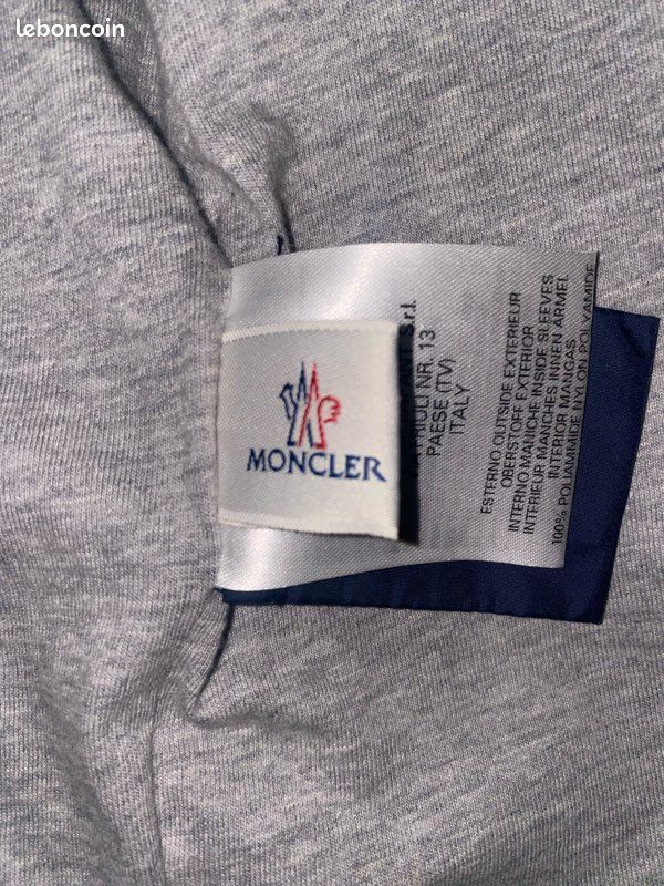 Doudoune sans manches Gui repliable jaune Moncler (image 10)