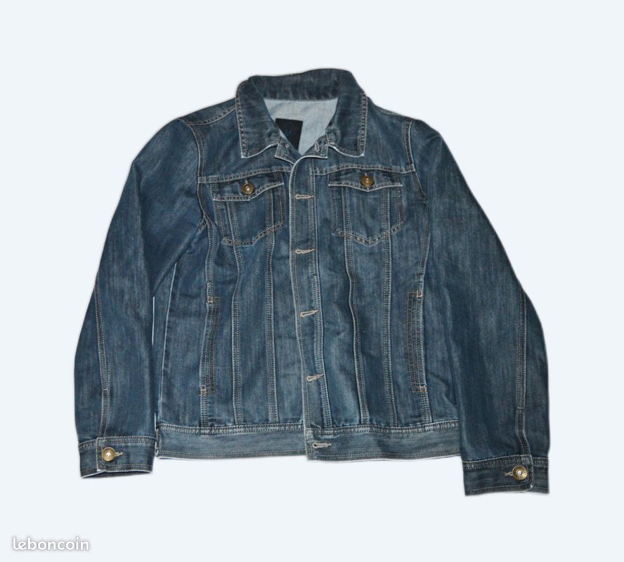 Veste en jean Slim pour homme, style Hip Hop, Patc... – Grandado