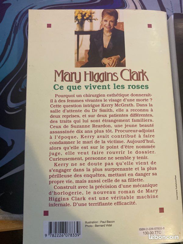 Lot de roman de Mary Higgins Clark (5 l’unité) (image 2)