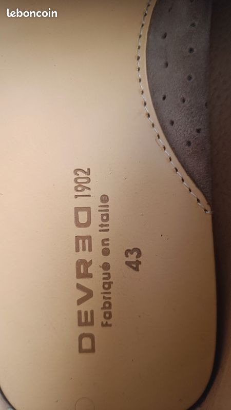 Mocassin cuir Devred (image 5)