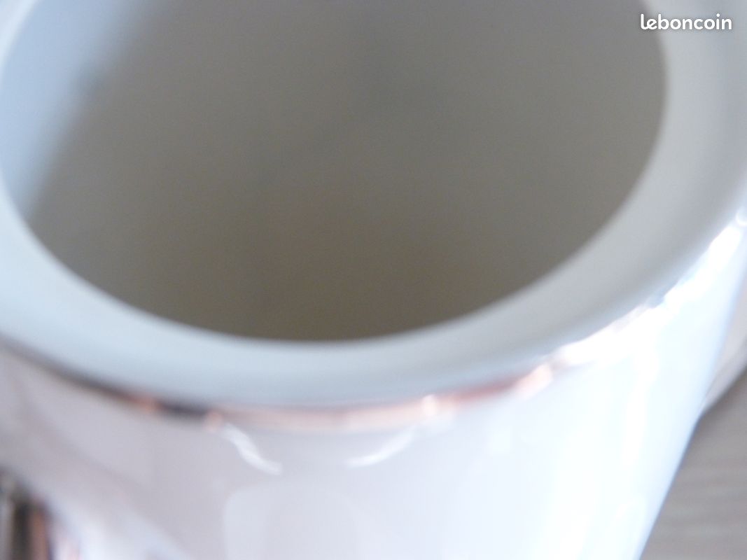 Service à café en porcelaine, 6 tasses et sous tasses (image 17)