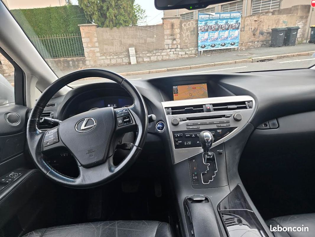 Lexus rx 450h 3.5 v6 299 awd e-cvt pack luxe cuir gps xenon attelage remorque camera ar. ... (image 3)