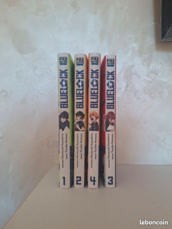 Lot manga blues lock tom 1 à 4 (image 1)