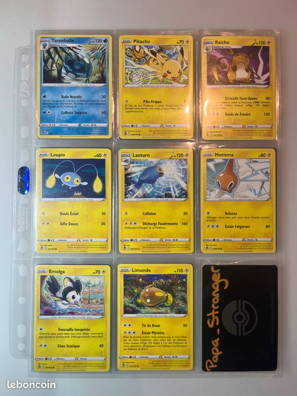 Lot de 116 cartes Pokemon Tempête Argentée EB12 (image 5)