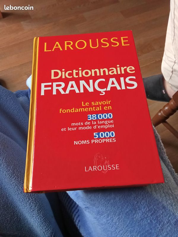 Dictionnaire de francais (image 1)