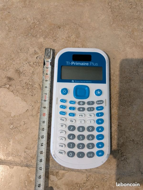 Calculatrice TI Primaire plus Texas Instruments - Papeterie & Fournitures scolaires