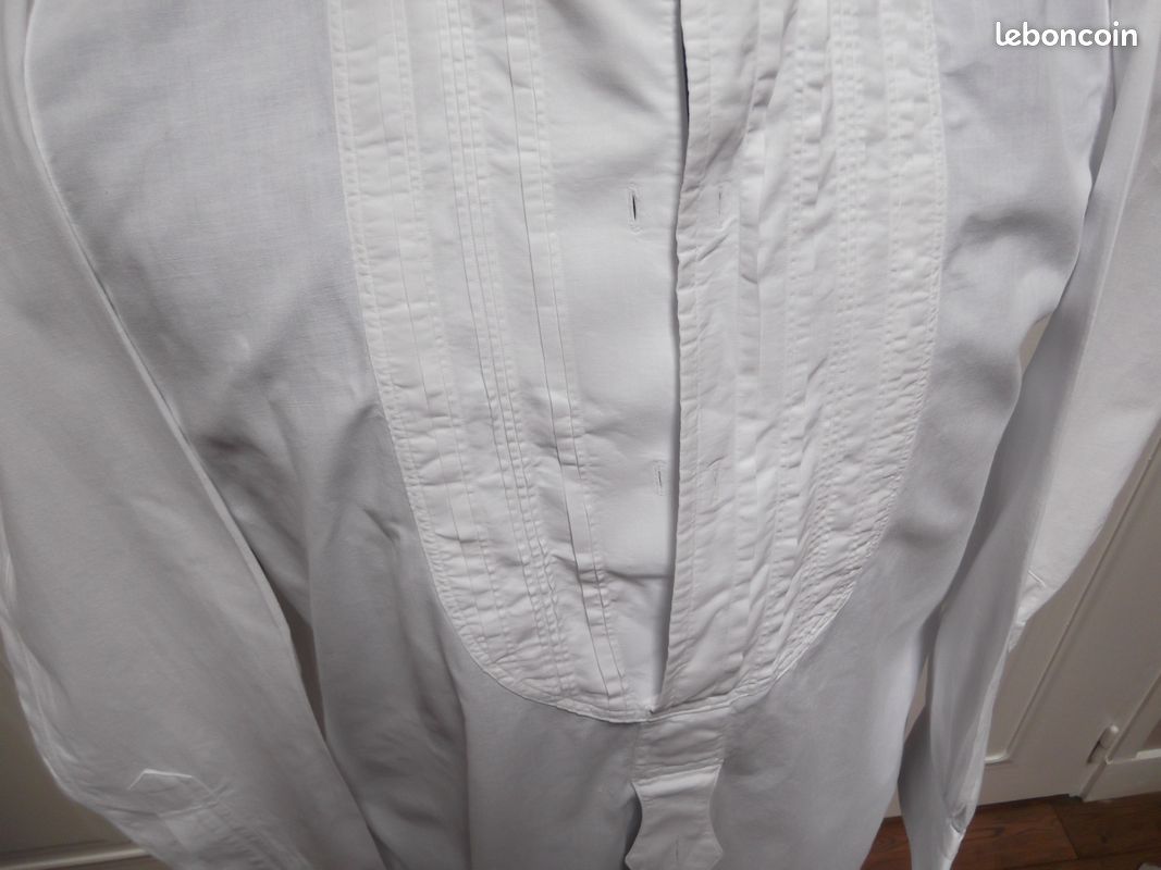 Chemise d'Habit Homme, vers 1900/30 - Vêtements