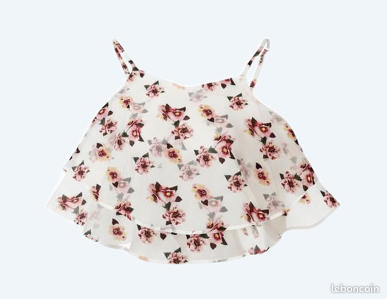Débardeur fleuri (image 1)