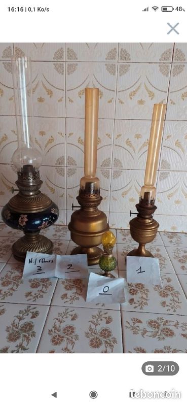 Lampes anciennes (image 1)