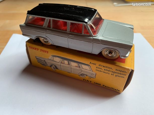 Dinky Fiat 1800 Familiale – Miniature D’époque Avec Sa Boîte