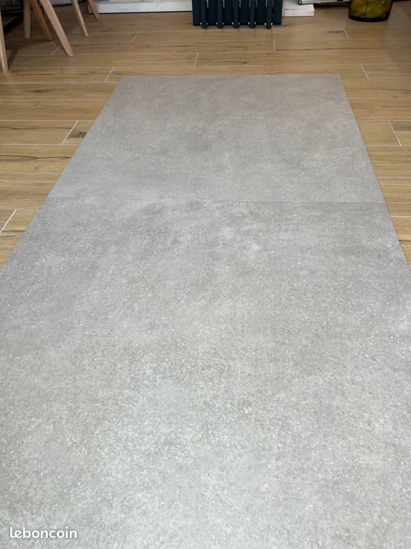 Carrelage 100x100 Greige Rectifié (image 4)