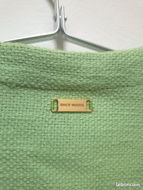 Veste River Woods vert pastel femme taille 38 – Chic, élégante, style blazer court (image 7)