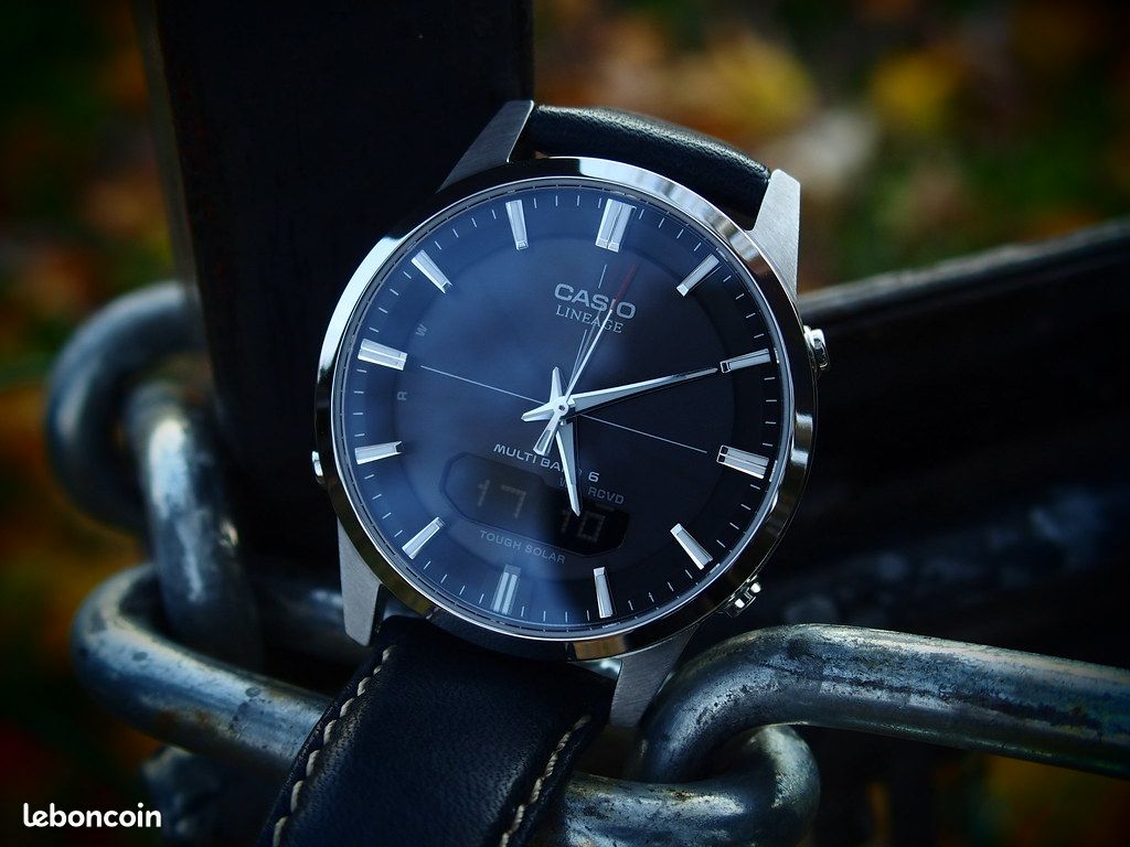 [Neuf] Montre Casio Lineage Solaire Radiopilotée Saphir Neuve - Waveceptor M170D LCW-M170D-1AER (image 9)
