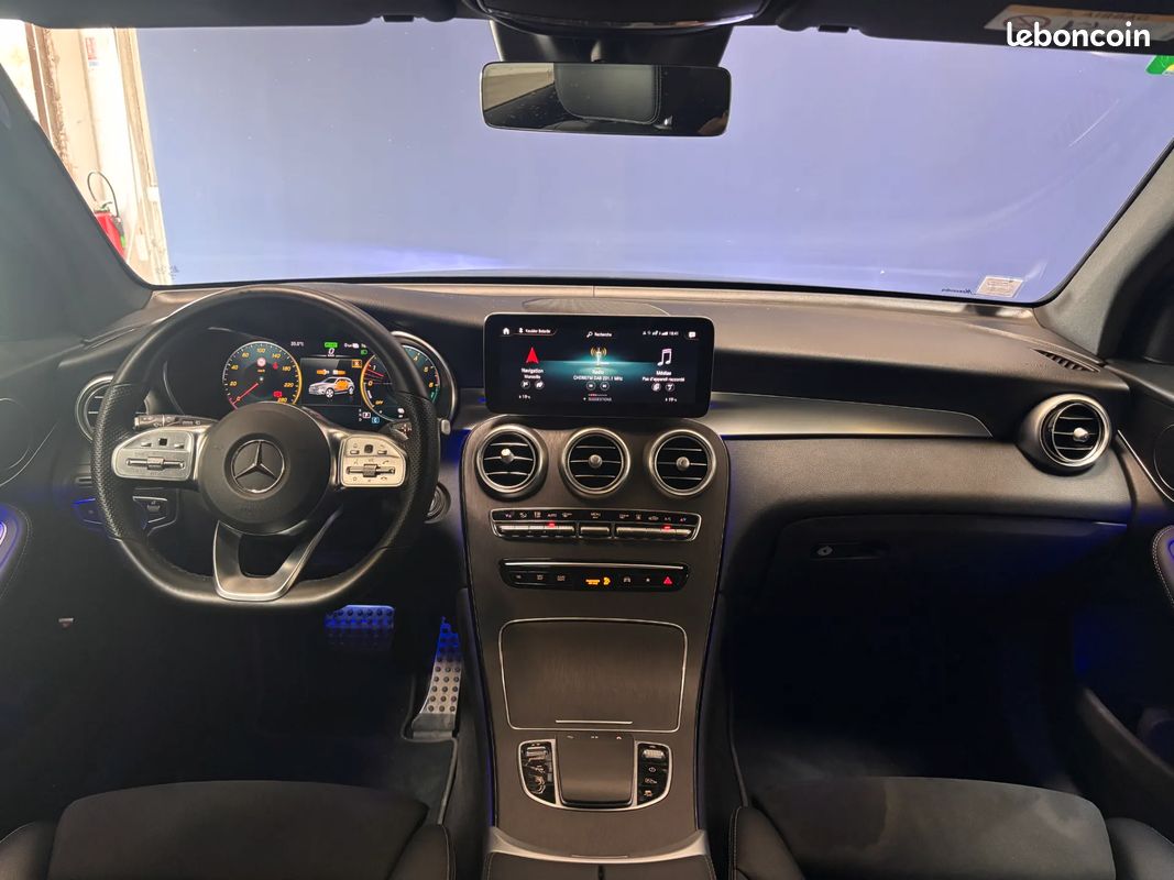 MERCEDES-BENZ GLC 300 de 194+122ch AMG Line - CARPLAY - CAMERA 360 - DISTRONIC PLUS (image 12)