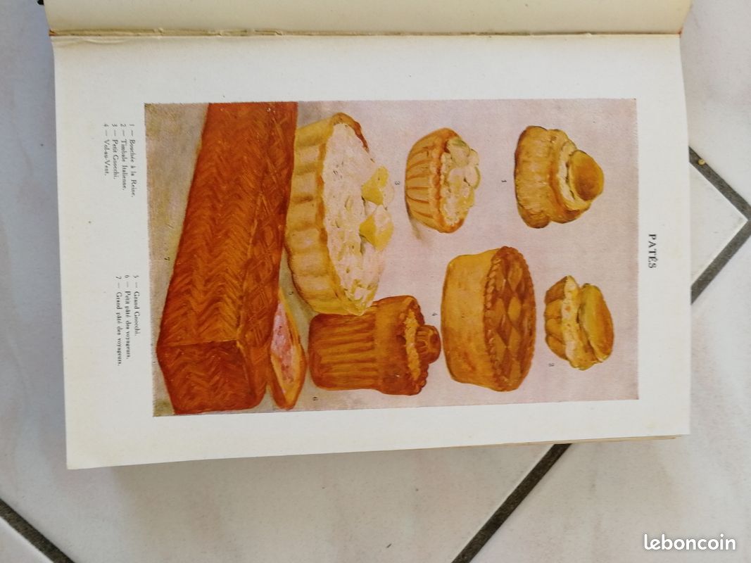 Livre cuisine vintage illustrée (image 3)
