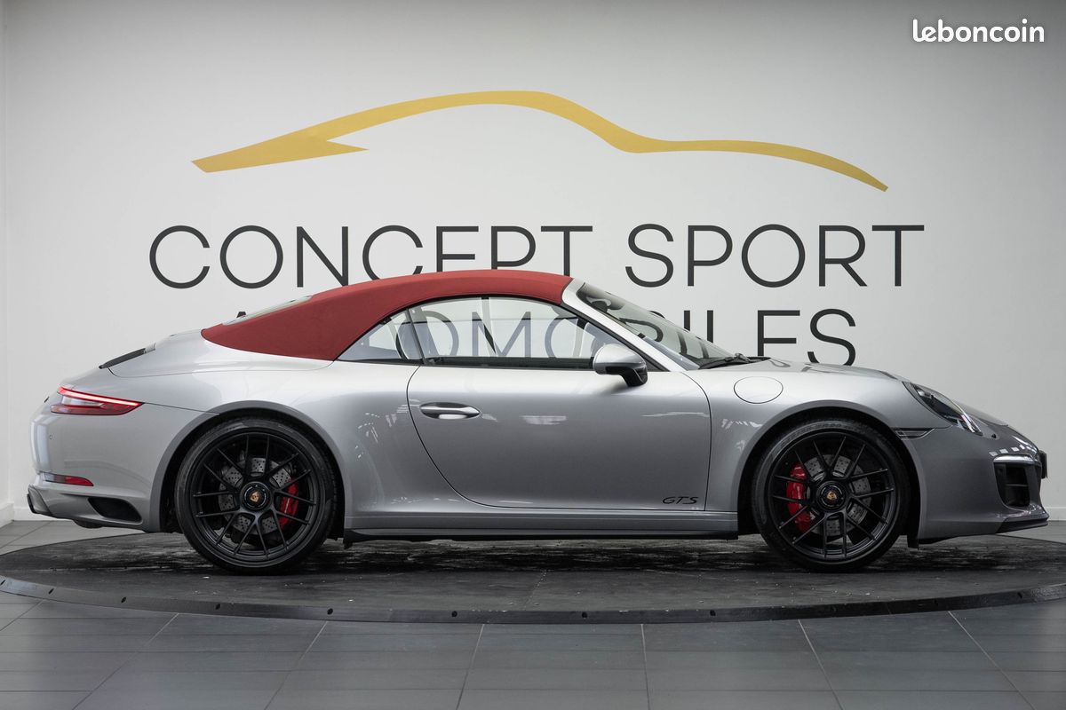 Porsche 911 991 991.2 Carrera 4 GTS Cabriolet 3.0 450cv PDK / PDLS / PSE /BOSE / CARBONE / IMMAT FR (image 5)