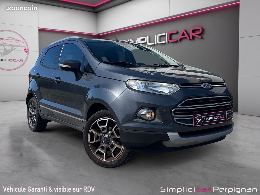 FORD ECOSPORT 1.5 TDCi 95 FAP Titanium radar de recul climatisation garantie 12 mois (image 1)
