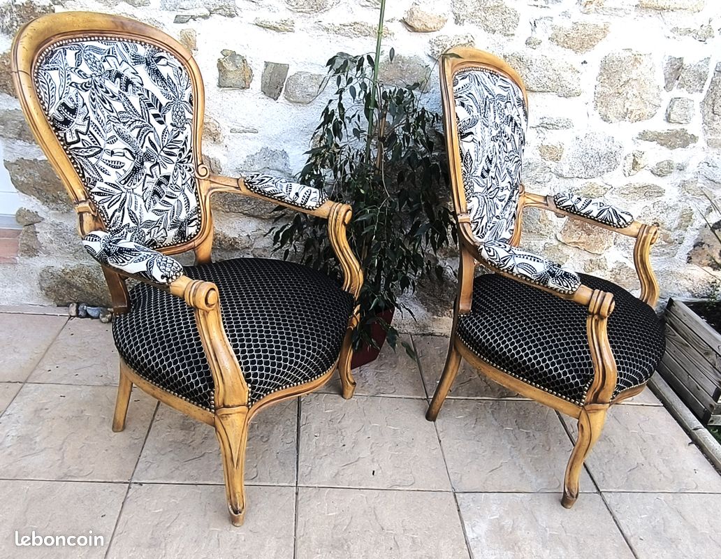 ② Fauteuils Louis XV : Élégance intemporelle à découvrir