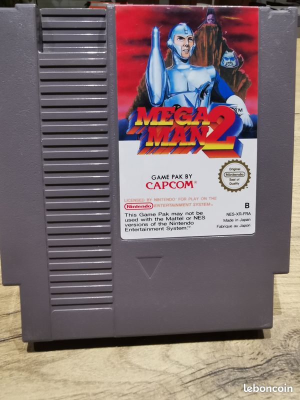 Mega Man 2 Sur NES - Complet, Version PAL, Bon état - Jeu Capcom