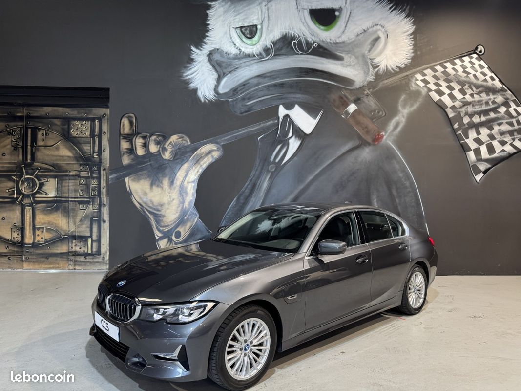 Bmw Série 3 Berline 320e 204ch Luxury BVA8 Hybride Sièges chauffants et électriques (image 1)